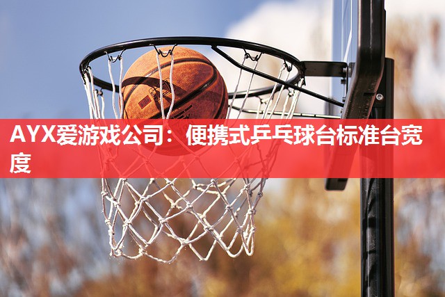 AYX爱游戏公司：便携式乒乓球台标准台宽度